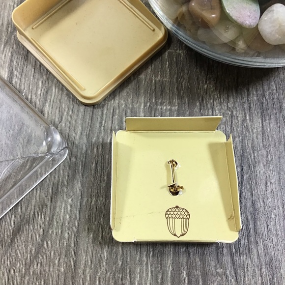 HALLMARK Gold Acorn Cloisonne Pin Fall - Picture 4 of 6